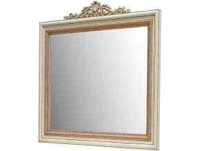 Зеркало настенное «Альба 13к» П485.13к, слоновая кость с золочением от магазина Мебельный дом