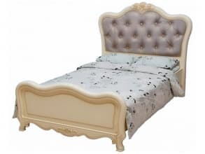 Кровать «Милано» 8801А 120, слоновая кость от магазина Мебельный дом
