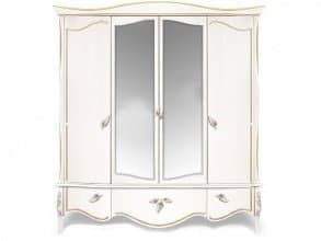 Шкаф для одежды «Трио» ММ-277-01/04, белая эмаль от магазина Мебельный дом