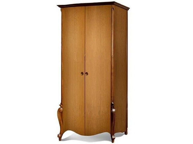 Шкаф для одежды «Луиза» ММ 227-01/02Б, коньяк. Фото 1