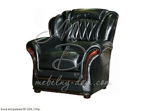 Кожаное кресло «Бакарди» от магазина Мебельный дом