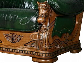 Кожаное кресло «Фаворит» от магазина Мебельный дом