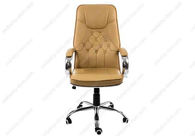 Офисное кресло Twinter желто-коричневое. Фото 1