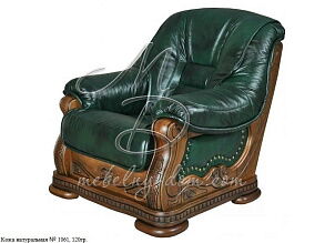Кожаное кресло «Консул 23» от магазина Мебельный дом