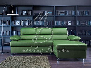 Кожаный диван «Yuppie» от магазина Мебельный дом