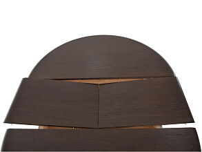 Обеденная группа (Стол Леонардо-1, 3 стула и скамья Кристиан), слоновая кость+орех темный от магазина Мебельный дом