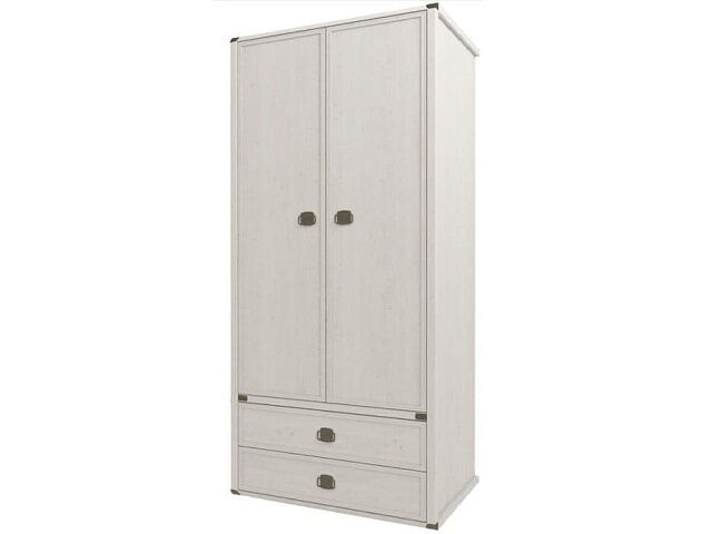 Шкаф для одежды «Магеллан» 2DG2S, сосна винтаж. Фото 1
