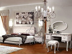 Спальня «Фальконе», белая с патиной от магазина Мебельный Дом