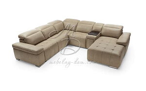 Кожаный диван «Domo» от магазина Мебельный дом
