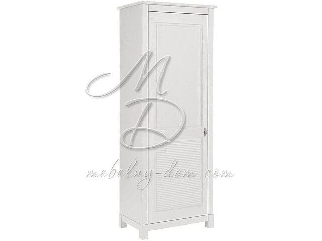 Шкаф для одежды Рауна 100, белый воск УКВ. Фото 1