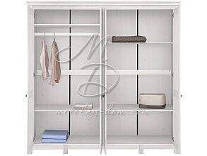 Шкаф для одежды Рауна 40, белый воск УКВ от магазина Мебельный дом
