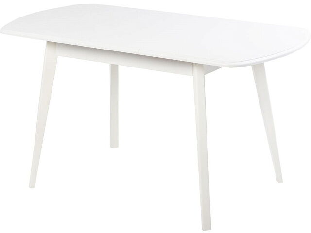 Обеденная группа (стол ПГ-01, массив Диагональ 1/5+4 кресла Дэгни, Сливовый), опоры белые. Фото 4