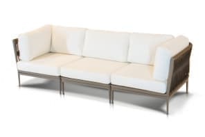 Плетеный диван 3-х Касабланка от магазина Мебельный дом