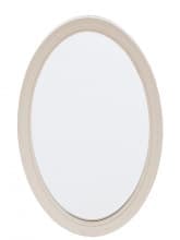 Зеркало овальное «Florence» MK-5052-AWB (Молочный/Итал.орех) от магазина Мебельный дом