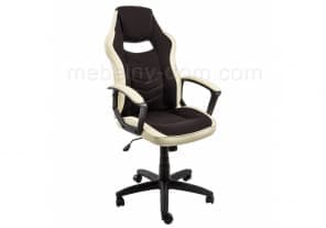 Компьютерное кресло Gamer черное / бежевое от магазина Мебельный дом