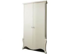 Шкаф для одежды «Луиза» ММ 227-01/02Б, белая эмаль от магазина Мебельный дом