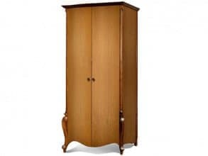 Шкаф для одежды «Луиза» ММ 227-01/02Б, коньяк от магазина Мебельный дом