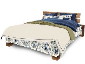 Кровать из массива дуба «Riva» (160) от магазина Мебельный дом