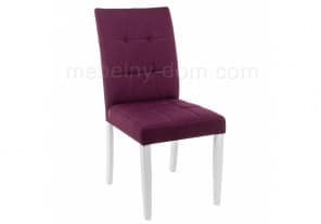 Стул Madina white / fabric purple от магазина Мебельный дом