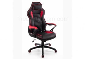 Офисное кресло Leon красное / черное от магазина Мебельный дом