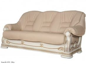 Кожаный диван «Консул 23» (слоновая кость) (3м) от магазина Мебельный дом