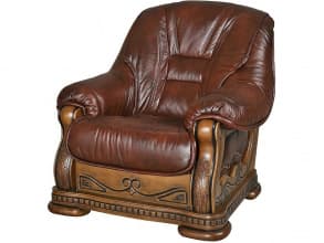 Кожаное кресло Кинг от магазина Мебельный дом