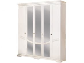 Шкаф для одежды «Лика» ММ 137-01/05, белая эмаль от магазина Мебельный дом