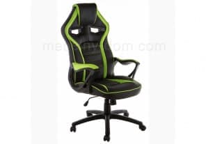 Компьютерное кресло Monza черное / зеленое от магазина Мебельный дом