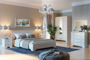 Сиена Кураж Спальня «Сиена» (комплект 1) от магазина Мебельный дом