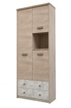Шкаф для одежды «Дизель» 3D2SN/D2 от магазина Мебельный дом