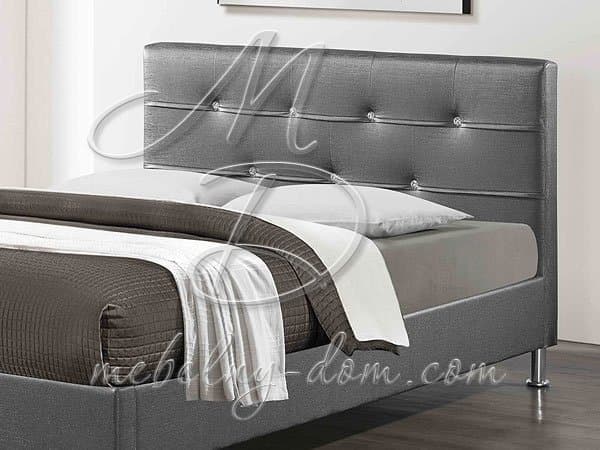Кровать из малайзии «Rizz», античный серый. Фото 2