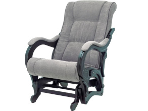 Кресло-глайдер, Модель 78 Венге, Verona Light Grey от магазина Мебельный дом
