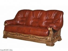 Кожаный диван «Консул 21» (3м) от магазина Мебельный дом