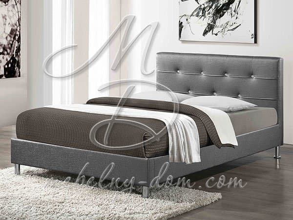 Кровать из малайзии «Rizz», античный серый. Фото 1
