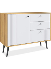 Комод Вега Саксония 105, белый матовый от магазина Мебельный дом