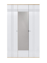 Шкаф Вега Саксония 135, белый матовый от магазина Мебельный дом