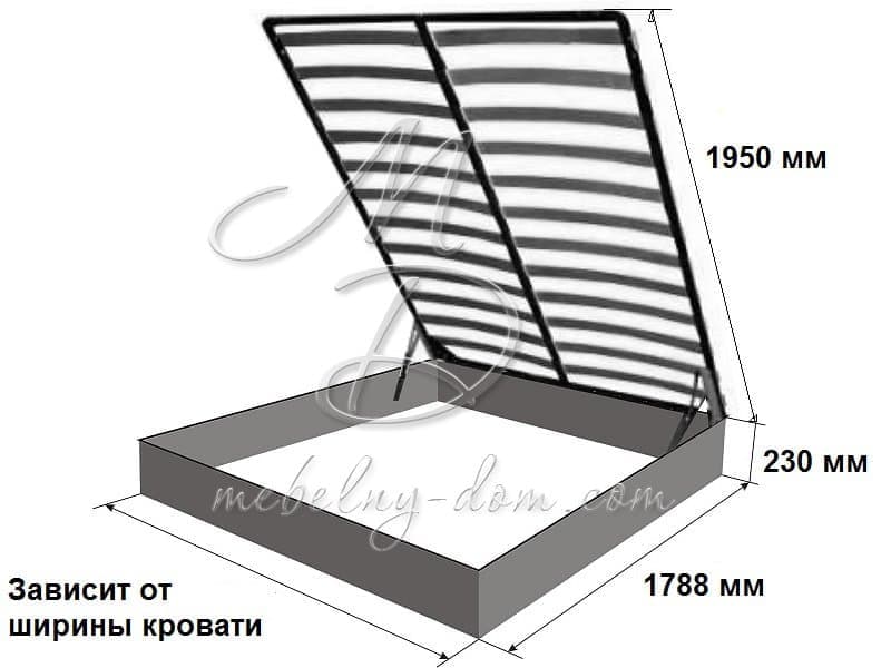 Бельевой ящик (настил) для кровати купить с доставкой по СПб и ЛО. Цена 2 руб. Арт. 