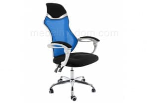 Компьютерное кресло Armor белое / черное / голубое от магазина Мебельный дом