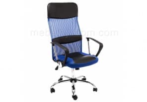 Офисное кресло Arano синее от магазина Мебельный дом