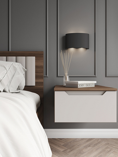 Тумба Роза 450 Тренто, бежевый скин. Фото 2