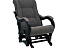 Кресло-глайдер, Модель 78 Венге, Verona Antrazite Grey. Фото 2