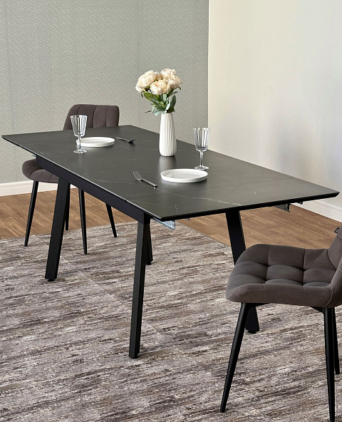 Стол Герцог 140, Черный. Фото 3