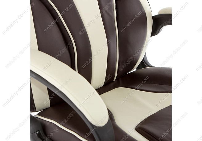 Компьютерное кресло Danser коричневое / бежевое. Фото 6