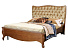 Кровать «Луиза» ММ 227-02/16Б-1, коньяк. Фото 1