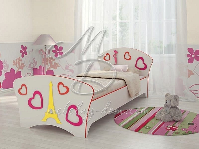 Кровать Орматек Соната Kids (для девочек). Фото 2