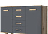 Комод Вега Скандинавия 135, серый. Фото 2