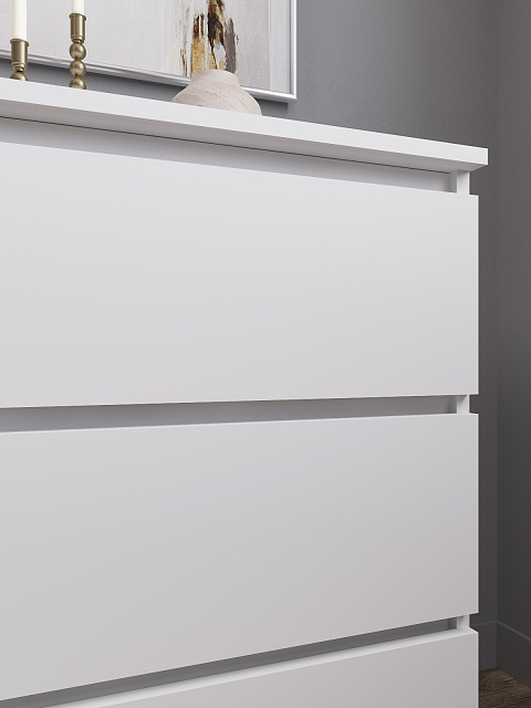 Комод Мори МК 800.1, Белый. Фото 5