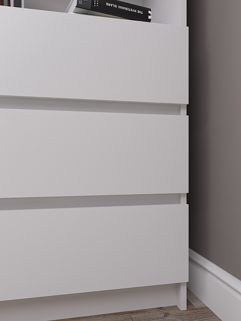 Стеллаж Мори МСТ 600.3, Белый. Фото 5