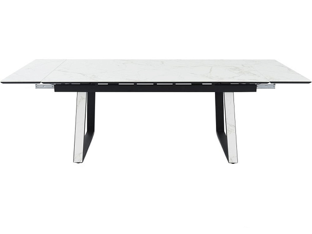 Стол «Monaco» Quadro, Calacata vaglioro, каркас черный. Фото 2