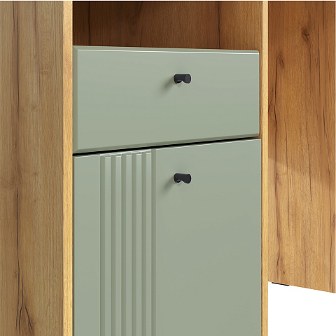 Стол Вега Саксония, серо-зеленый. Фото 4